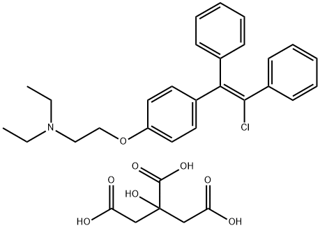 Zuclomiphene citrate  Structure